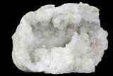 Quartz Crystal Filled Geode Section- Morocco #133698-2